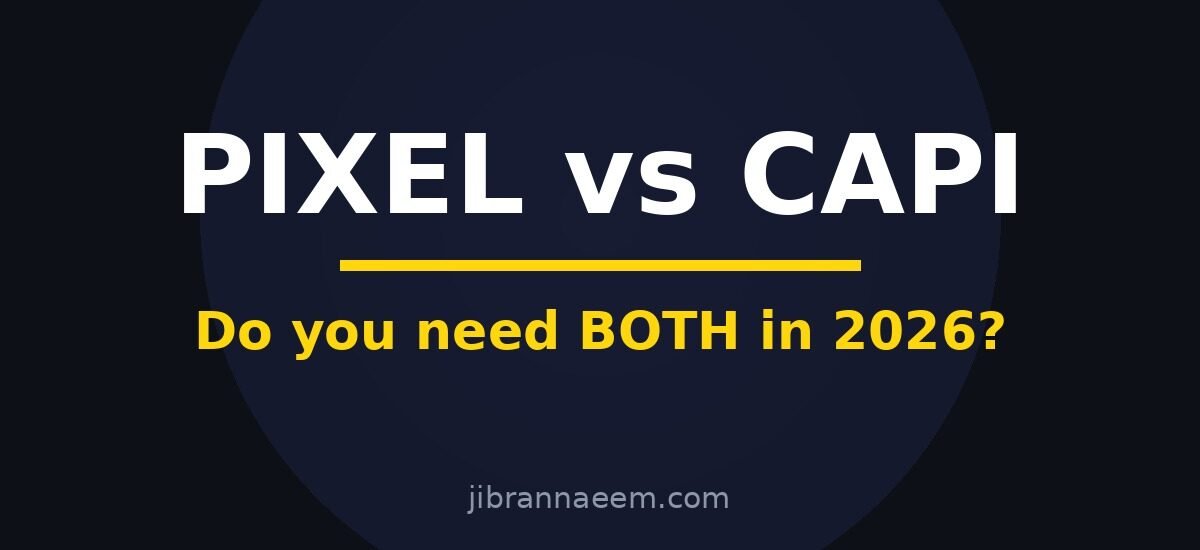 Meta Pixel vs Conversions API (CAPI) comparison 2026